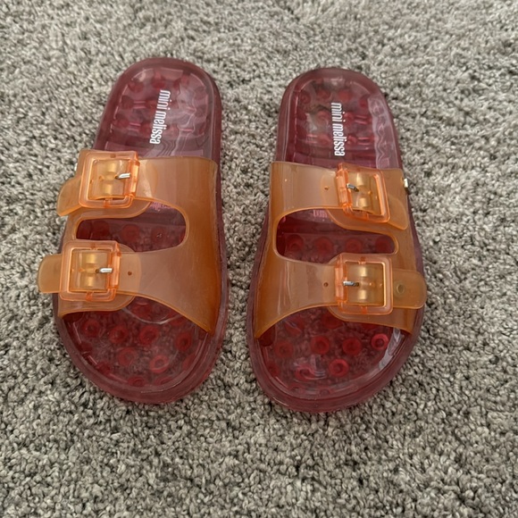 Mini Melissa Girls Slidss US 13 - Picture 2 of 4